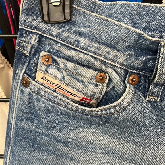 Diesel Industry Made in Italy Bootcut Jeans Size 26 Blue - Picture 2 of 11